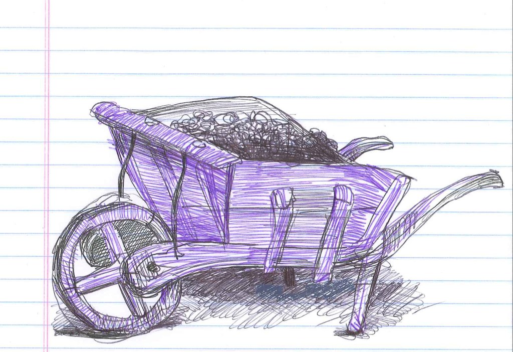 "Job." Doodle by @andrescalo. 