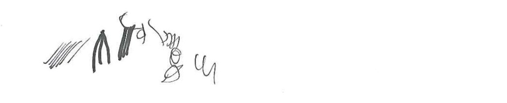 Cotton_Ink on paper_scribble