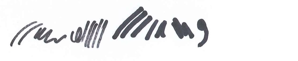 Mitre_Felt Tip and Sharpie on Paper_Scribble