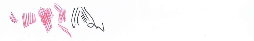 Chattering Teeth_Ink_Ballpoint_Sharpie_On_Paper_scribble