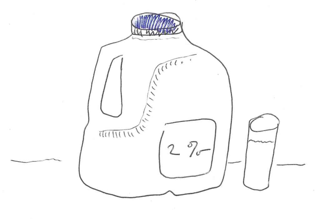 Not just any old trip to the store. "Galaxy." Doodle by me.