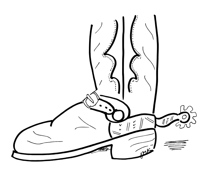 Dragged “kicking” and “spurring”—and “spurning”